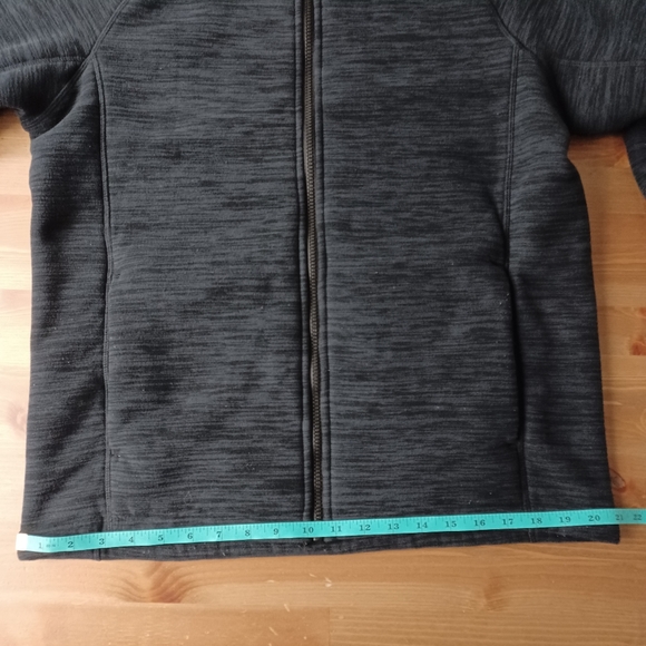 32 Degrees Men's Comfort Fleece Full Zip Jacket Size M Variegated black - Picture 5 of 11